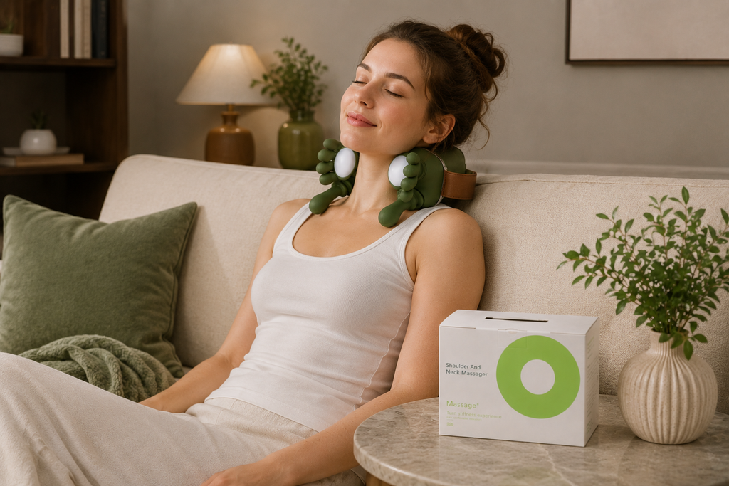 Shoulder & Neck Massager – Deep Kneading Relaxation & Tension Relief