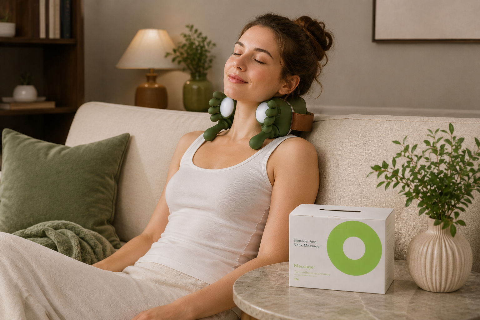 Shoulder & Neck Massager – Deep Kneading Relaxation & Tension Relief