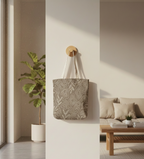 Aesthetic Unisex Totebag Zipper