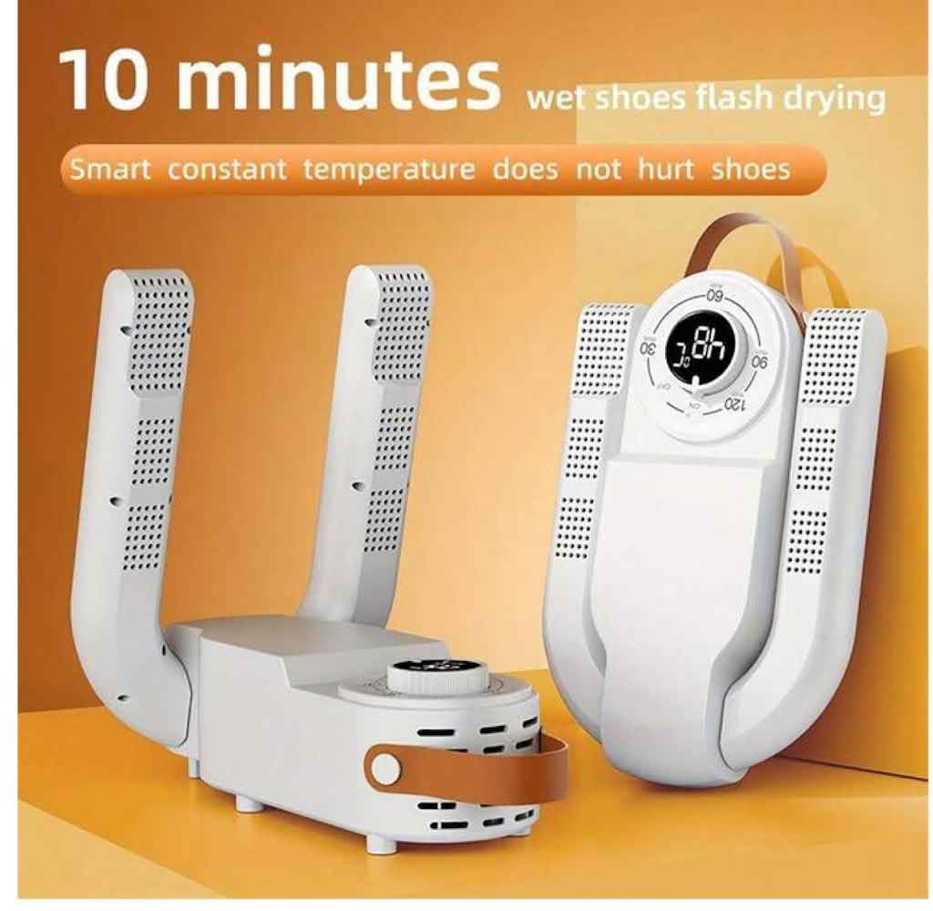 Smart Foldable Shoe Dryer (360° Heat Drying System)