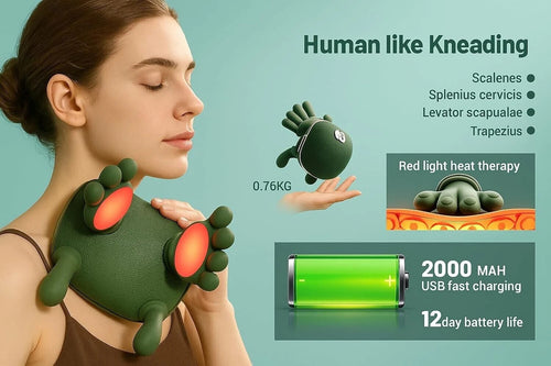 Shoulder & Neck Massager – Deep Kneading Relaxation & Tension Relief